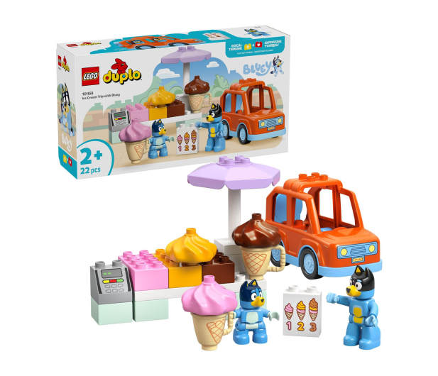 LEGO DUPLO 10458 Wyprawa po lody z Blue - 1331691 - zdjęcie 2